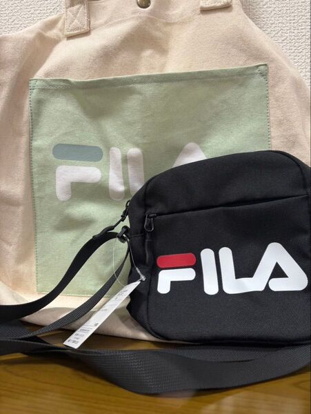 FILA トートバッグ&ミニショルダー
