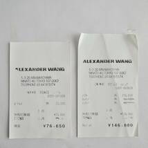 ■状態良好品■定価20万円 ALEXANDER WANG アレキサンダーワン セットアップ ブラック コレクションライン JK/size 44 パンツ/size46_画像8