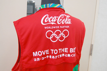 未使用 コカコーラ ベスト Lサイズ メッシュ CocaCola オリンピック ロンドン 2012 ユニフォーム 札幌発_画像5