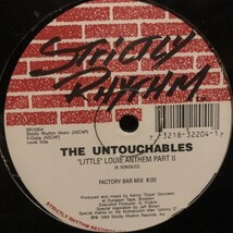 The Untouchables / Go Bah! (Los Africanos) , Little Louie Anthem Part II (シールド未開封)_画像3