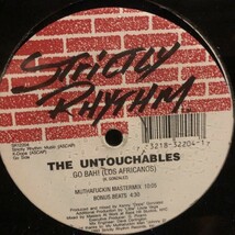 The Untouchables / Go Bah! (Los Africanos) , Little Louie Anthem Part II (シールド未開封)_画像1