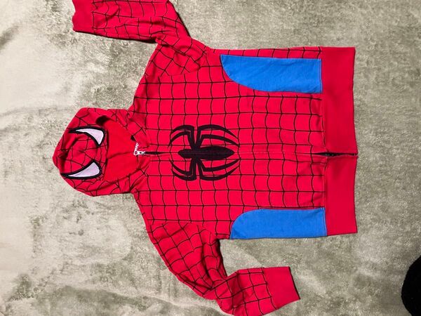 MARVEL スパイダーマン パーカー ジュニアM (8-10)