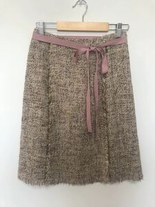 [ beautiful goods ] Natural Beauty tweed skirt 