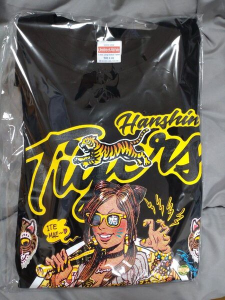 新品未開封☆ロッキンジェリービーン☆阪神タイガース☆長袖ブラック☆XXLサイズ☆カテ変対応可☆24カウントダウンボーナス対応可