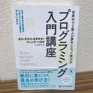 プログラミング入門講座 基本と思考法と重要事項がきちんと学べる授業
