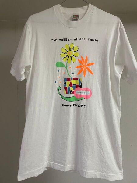 大竹伸朗 高知美術館 Tシャツ ホワイト M レア商品