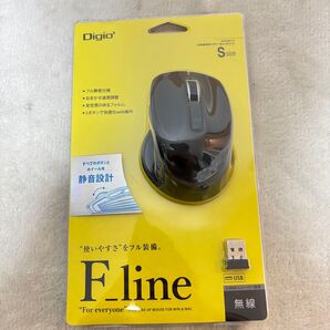 【新品】digio2 F-line Sサイズ 無線マウス ナカバヤシ ブラック