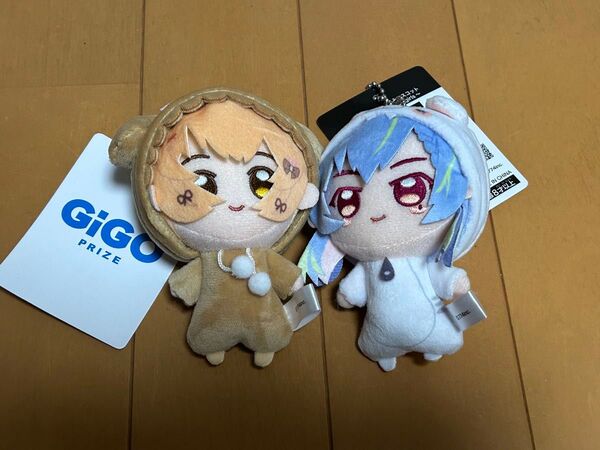 ななしいんく GIGO限定 ぬいぐるみ マスコット 因幡はねる 涼海ネモ