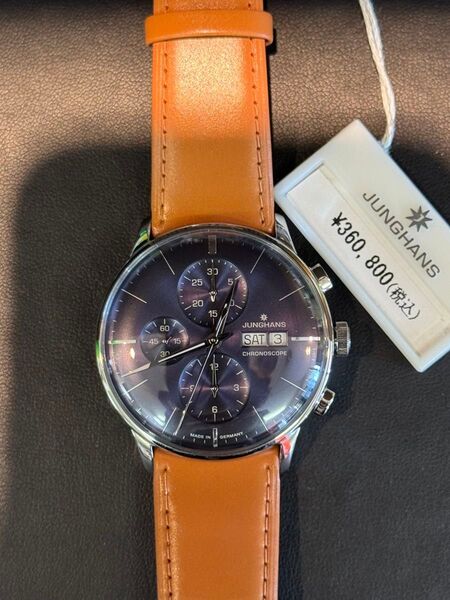 新品 ユンハンス JUNGHANS マイスター クロノスコープ 腕時計