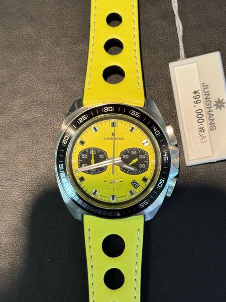 新品 ユンハンス 1972 クロノスコープ クオーツ 41 4369 00 腕時計 JUNGHANS 正規品 メーカー保証有り
