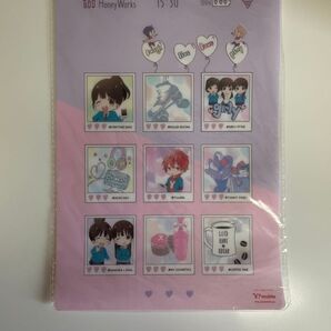 Honey Works & Y!mobile コラボ 下敷き ハニーワークス ワイモバイル