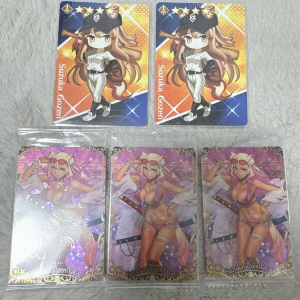 Fate/GrandOrder FGO ウエハース 野球カード 鈴鹿御前