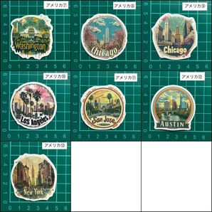 アメリカ ステッカー 7枚セット