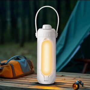ledランタン 折りたたみ式 無段調光モード 暖色灯 焚火色 自然白 キャンプ