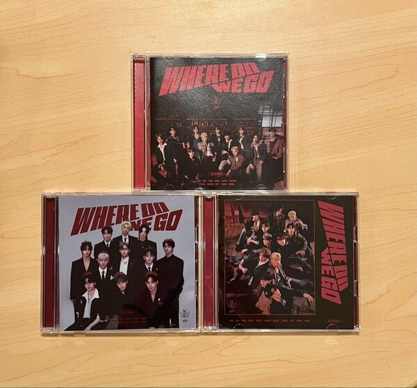 【送料無料・匿名配送・追跡あり】JO1 CD WHERE DO WE GO 3形態セット