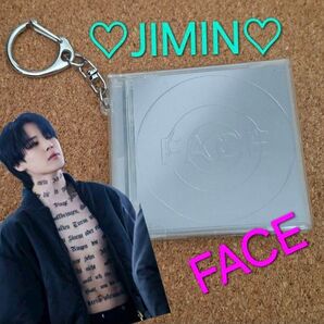 BTS☆JIMIN☆FACE ミニCDキーホルダー