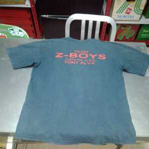 トニー　アルバ　z-boys TONY ALVA ZEPHYR　ゼファー　ドッグタウン　DOGTOWN アメリカ製　オールドスクール　希少　レア　Z-SKATE tシャツ