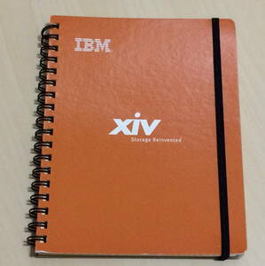 即決 新品 ノート ノートブック IBM　リングノート　オレンジブラウン