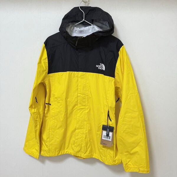 【タグ付き】THE NORTH FACEナイロンジャケット イエローブラック M