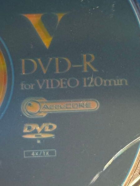 DVD-R for video 120min sony 4まい