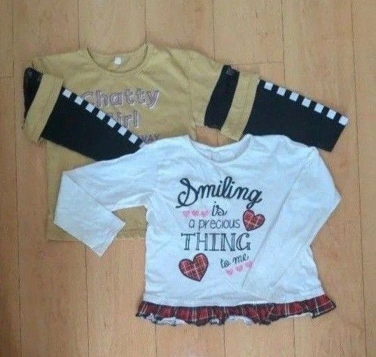 長袖Tシャツ ロンT 女の子 130 2枚セット