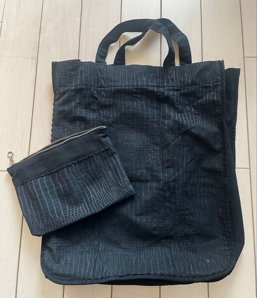 GINZA TUKUBOO トートバッグ エコバッグ GINZA Tukuboo TOKYO 黒