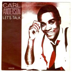 DISCO FUNK.BOOGIE.SOUL. 45★Carl Anderson - Let's Talk/ MURO / KOCO / NORI / 7インチ