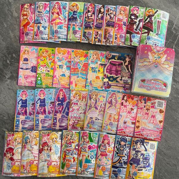 【アイカツスターズ!】プロモカード他32点&レインボーベリーパルフェケースセット