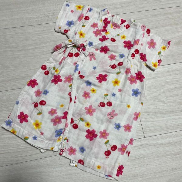 ミキハウス ロンパース 甚平 B品