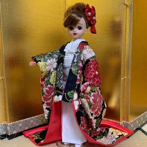 380 リカちゃんの花嫁(色打掛)セット