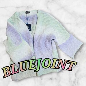 BLUEJOINT★イタリア製★ブルージョイントガウンカーディガンニット新品★