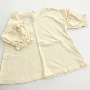 [ новый товар не использовался ]Ocean&Ground Ocean and ground короткий рукав tops "теплый" белый kinali пуховка рукав 120cm слоновая кость футболка 