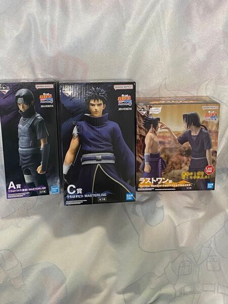 一番くじ NARUTO A賞 イタチ C賞 オビト ラストワン賞 サスケ イタチ