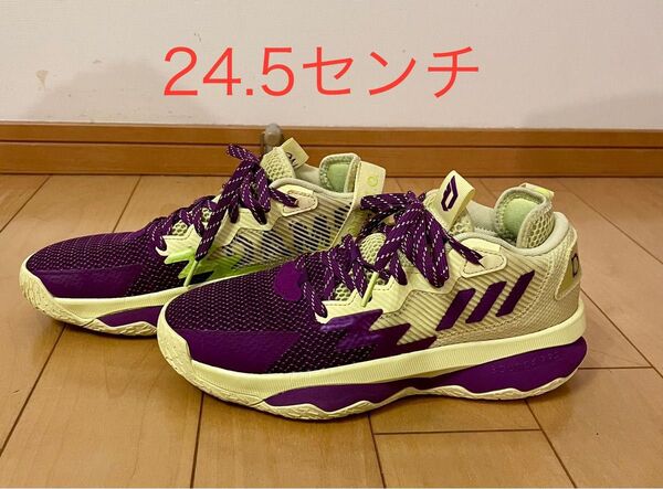 adidas、DAME8、デイム8、24.5センチ