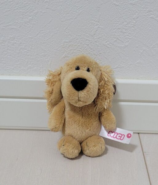 【完売品】NICI(ニキ) キーリング キーホルダー コッカスパニエル 10㎝ アニマル マスコット 犬