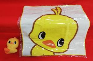 [ не использовался бесплатная доставка *] цыпленок Chan мяч цепь есть мягкая игрушка + грузоподъемность ниже полотенце ( белый цвет рисунок ) комплект chi gold ramen день Kiyoshi 