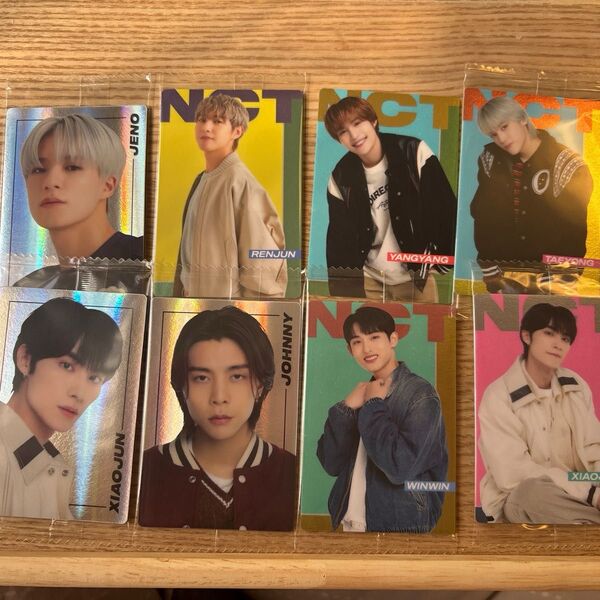 NCT ウエハース トレカセット ジェノ ロンジュン ヤンヤン テヨン シャオジュン ジャニ ウィンウィン