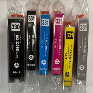 キャノン用 インクカートリッジ BCI-331XL BCI-330XL 6MP 大容量 6色セット 6本自由組み合わせ
