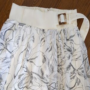 abc une face インナーパンツ付ラップスカート