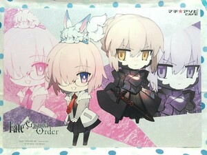 FGO Fate Grand Order マチ★アソビカフェ限定 セイバー オルタ アルトリア 藤丸 立夏 ぐだ子 非売品ランチョンマット マチアソビCAFE