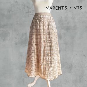 8126【VARENTS・BIS】チェック ロングスカート
