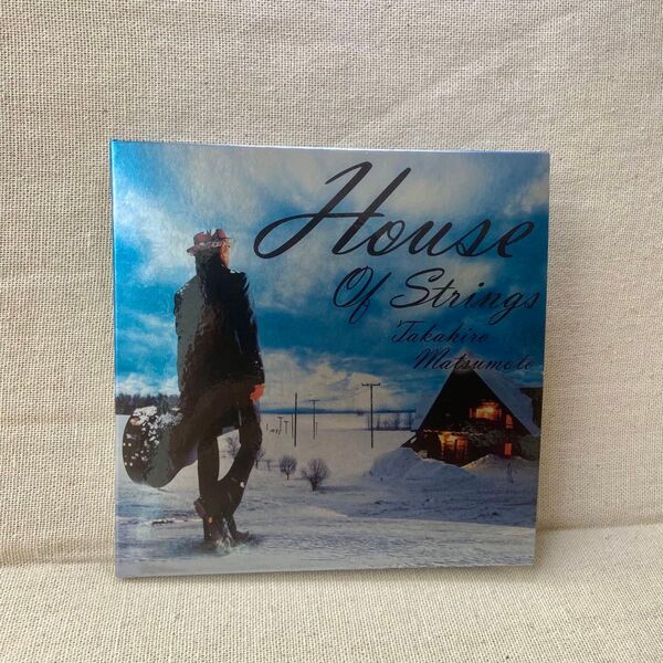 松本 孝弘 HOUSE OF STRING CD 中古 B'z TAK MATSUMOTO