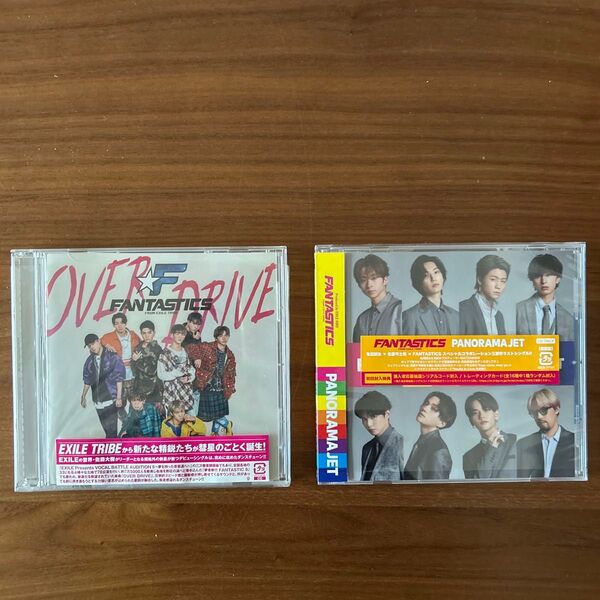 FANTASTICS CD2枚 OVER DRIVE と PANORAMA JET