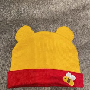 【値段交渉OK!】プーさん ニット帽 ディズニー