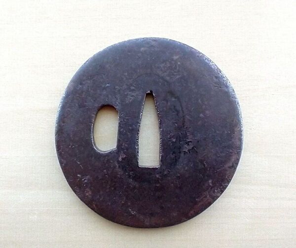 武具 刀装具 鉄鍔 時代物