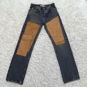 DAIRIKU 23SS レザーパッチデニム ジーンズ ダイリク 23SS