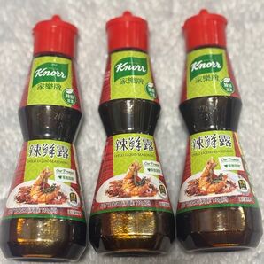 【3本セット】 辣鮮露 香港限定 調味料クノール