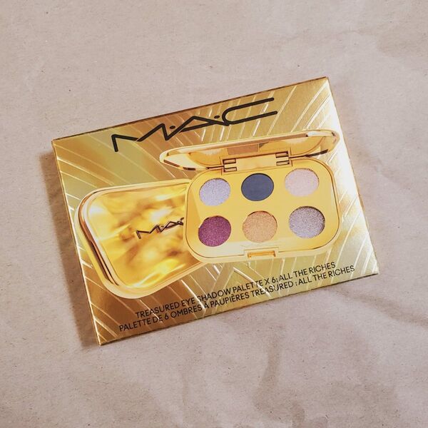 MAC Treasured Eye Shadow Palette x 6