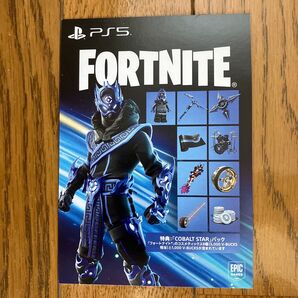 PS5 フォートナイト プロダクトコード ダウンロード版