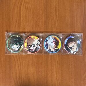 ヒロアカ ユアネクスト 映画 アニメイト特典 描き下ろし缶バッジ4個セット